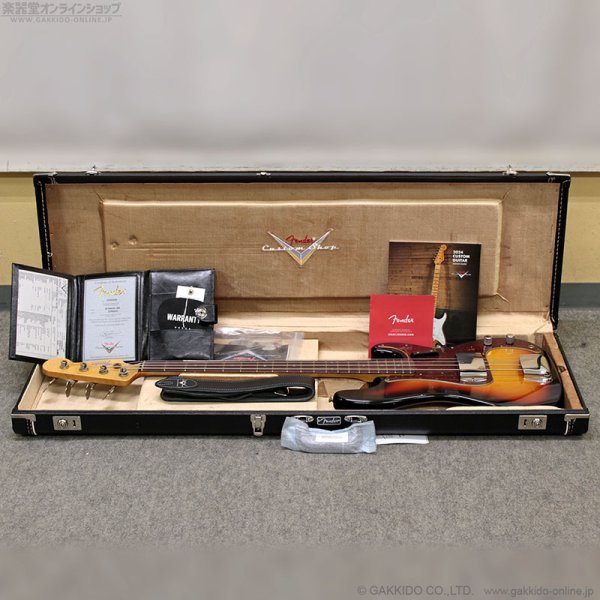 画像22: Fender Custom Shop　1966 Precision Bass Journeyman Relic [Faded Bleached 3-Tone Sunburst] (22)