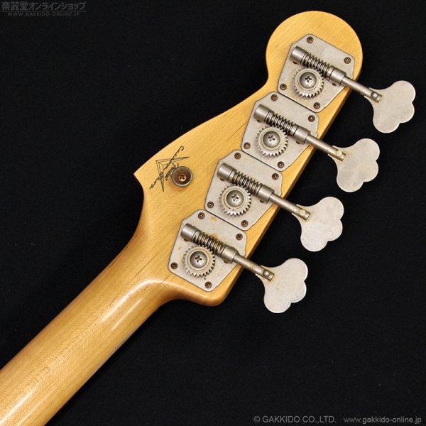 画像14: Fender Custom Shop　1966 Precision Bass Journeyman Relic [Faded Bleached 3-Tone Sunburst] (14)