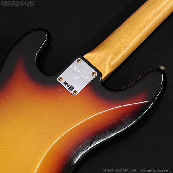 画像15: Fender Custom Shop　1966 Precision Bass Journeyman Relic [Faded Bleached 3-Tone Sunburst] (15)