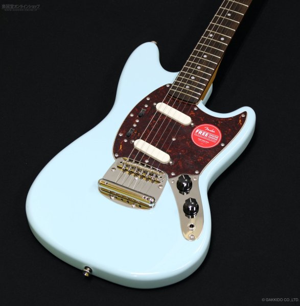 画像2: Squier　Classic Vibe '60s Mustang [Sonic Blue] (2)