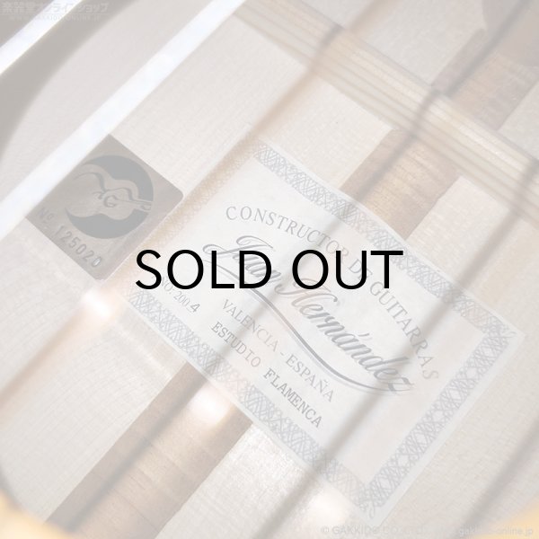 画像16: Juan Hernandez　2004 Etudio Flamenca フラメンコギター [中古品] (16)