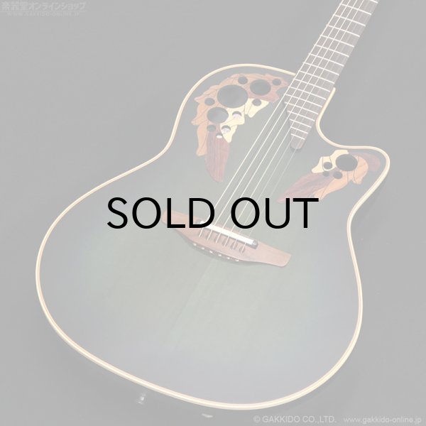 画像3: Ovation　1998 6868-CGB Elite Standard [Cadillac Greenburst] [中古品] (3)