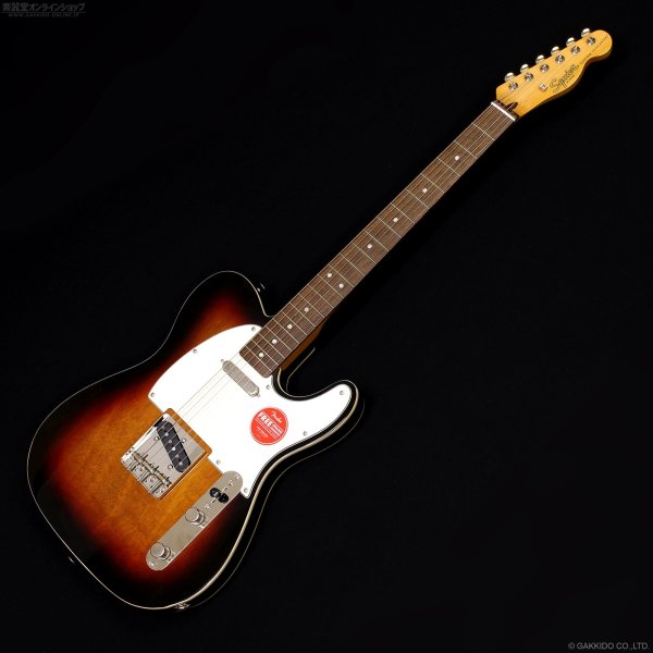 画像1: Squier　Classic Vibe 60s Custom Telecaster [3-Tone Sunburst] (1)