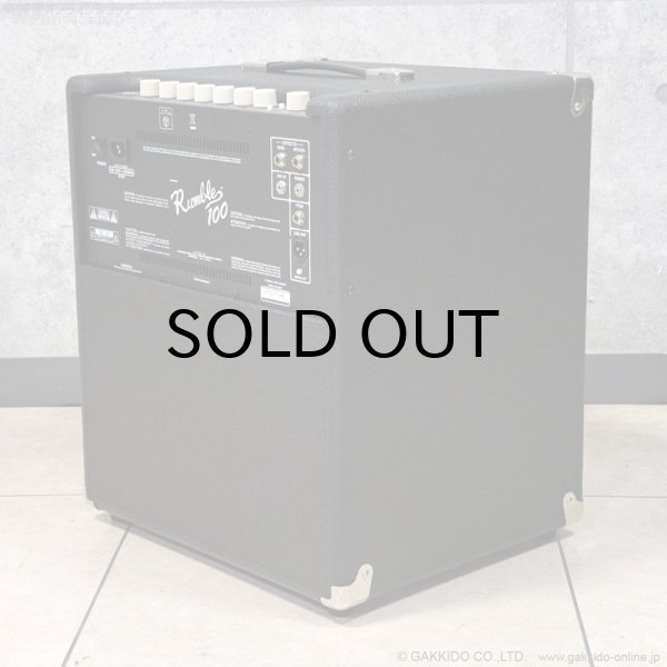 画像6: Fender　2021 Rumble 100 ベースアンプ コンボ [中古品] (6)