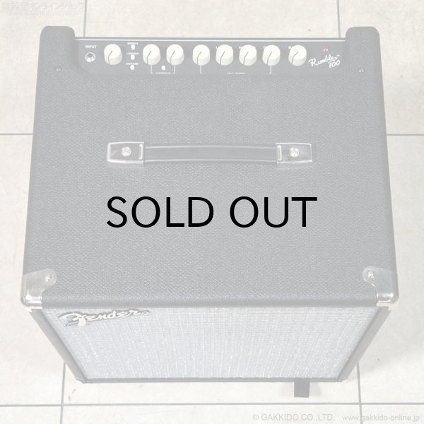 画像4: Fender　2021 Rumble 100 ベースアンプ コンボ [中古品] (4)