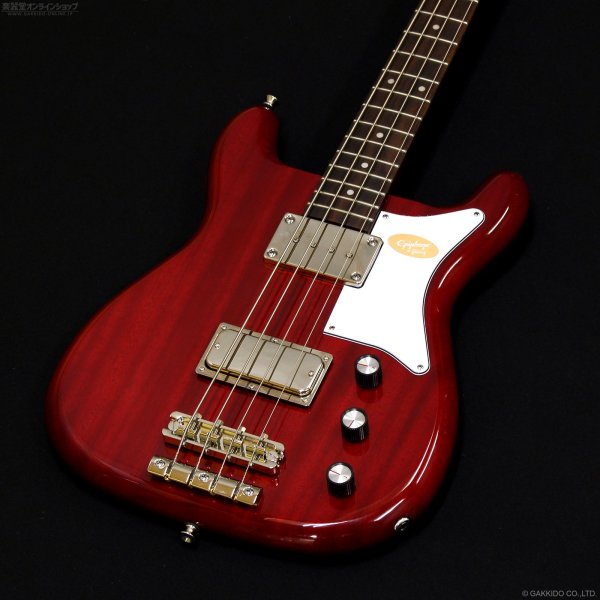 画像2: Epiphone　Newport Bass [Cherry] (2)