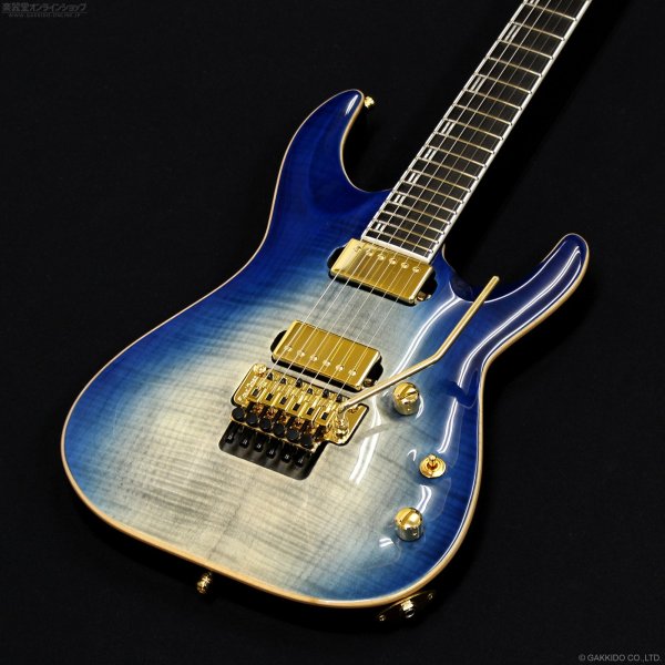 画像2: Edwards　E-HORIZON-CTM 50TH [Black Aqua Burst C] (2)