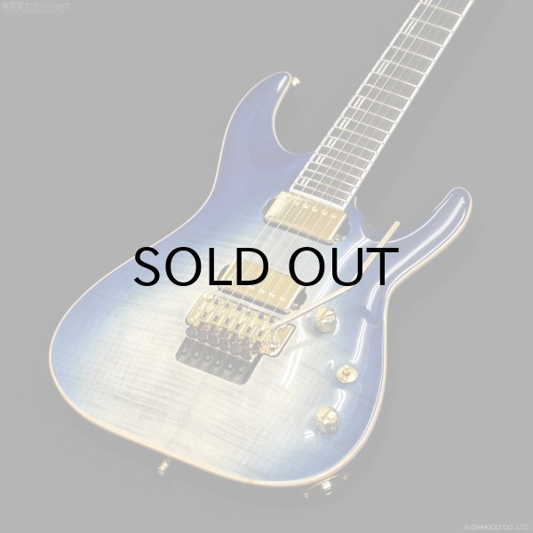 画像2: Edwards　E-HORIZON-CTM 50TH [Black Aqua Burst C] (2)