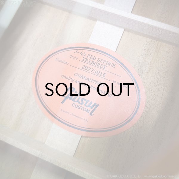 画像17: Gibson　J-45 Standard Red Spruce [Triburst] (17)