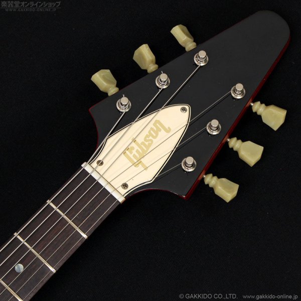 画像13: Gibson Custom Shop　2001 1967 Flying V Korina w/Vibrola [Cherry] [中古品] (13)