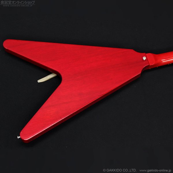 画像19: Gibson Custom Shop　2001 1967 Flying V Korina w/Vibrola [Cherry] [中古品] (19)