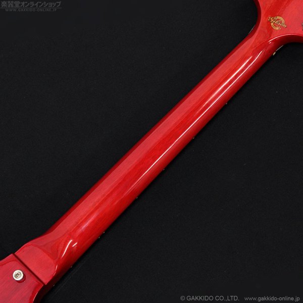 画像12: Gibson Custom Shop　2001 1967 Flying V Korina w/Vibrola [Cherry] [中古品] (12)