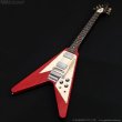 画像2: Gibson Custom Shop　2001 1967 Flying V Korina w/Vibrola [Cherry] [中古品] (2)