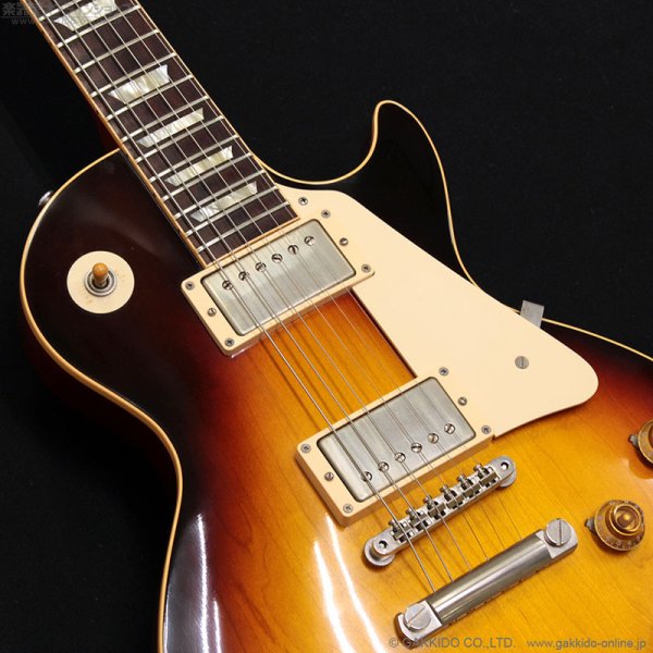 画像7: Gibson Custom Shop　2012 1958 Les Paul Reissue Plain Top VOS [Faded Tobacco] [中古品] (7)