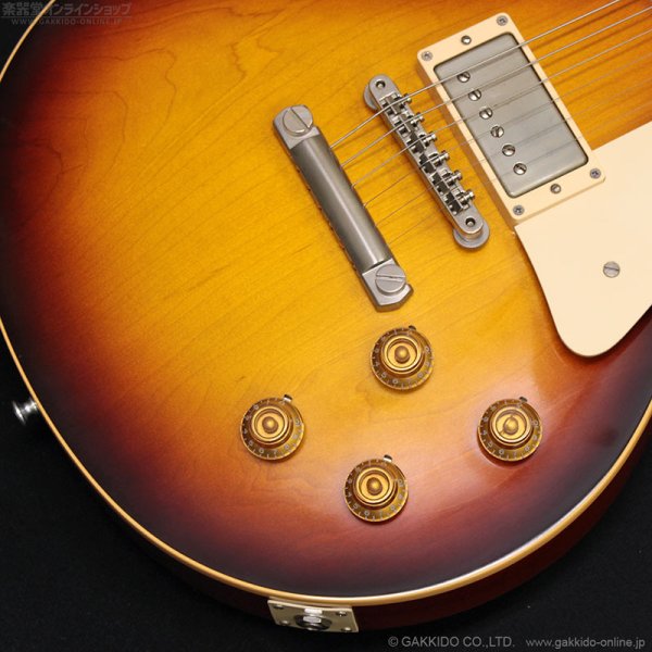 画像5: Gibson Custom Shop　2012 1958 Les Paul Reissue Plain Top VOS [Faded Tobacco] [中古品] (5)