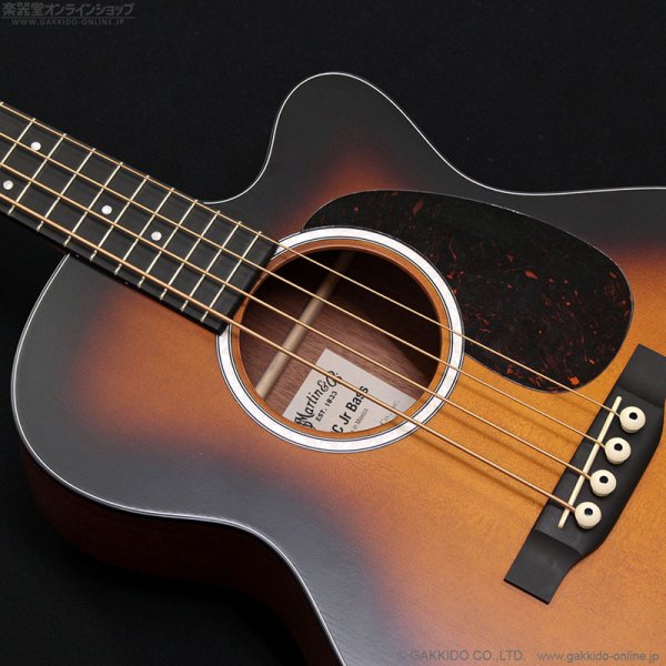 画像5: Martin　2023 000CJR-10E Bass Burst アコースティックベース [中古品] (5)