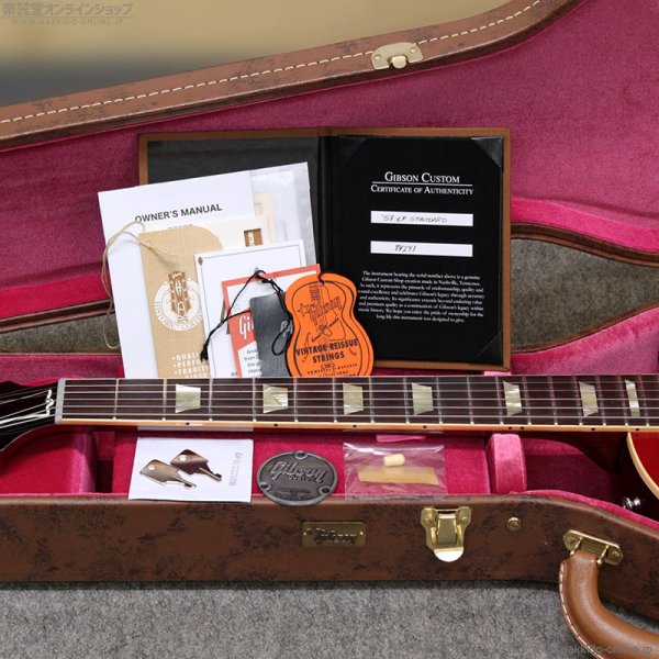 画像21: Gibson Custom Shop　2024 1958 Les Paul Standard Reissue Gloss [Factory Burst] [中古品] (21)