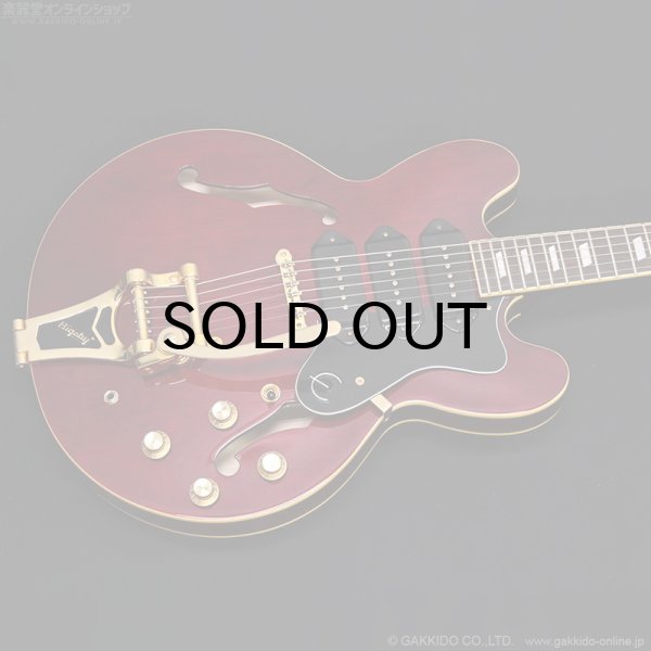 画像2: Epiphone　2016 Riviera Custom P93 WR [Wine Red] [中古品] (2)
