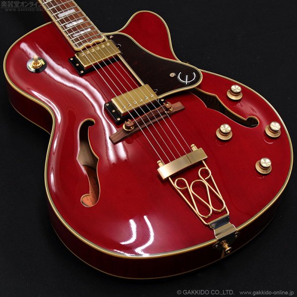 画像4: Epiphone　2019 Joe Pass Emperor II Pro WR [Wine Red] [中古品] (4)