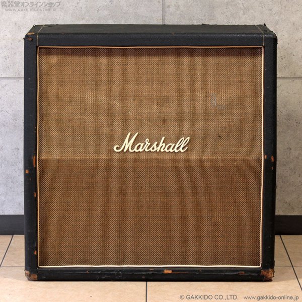 画像2: Marshall　1969〜1970 1982A 4x12”スピーカーキャビネット [ヴィンテージ品] (2)