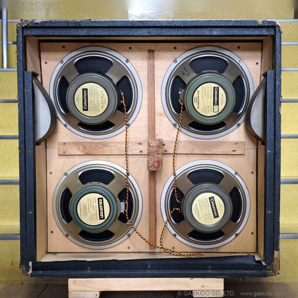 画像29: Marshall　1969〜1970 1982A 4x12”スピーカーキャビネット [ヴィンテージ品] (29)