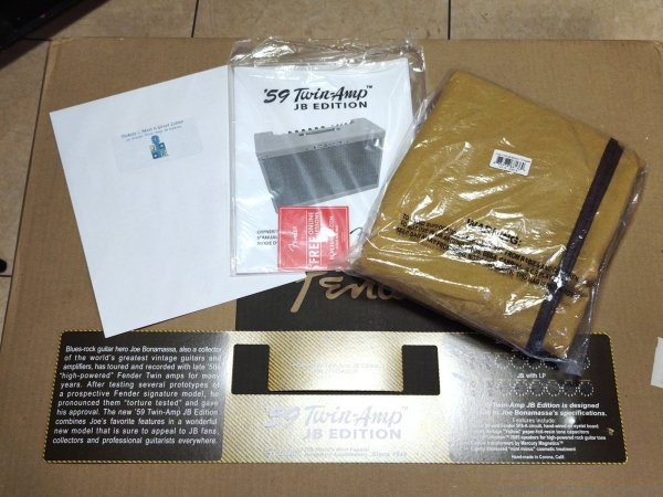 画像17: Fender　'59 Twin-Amp JB Edition ギターアンプ コンボ [Aged Tweed] [中古品] (17)