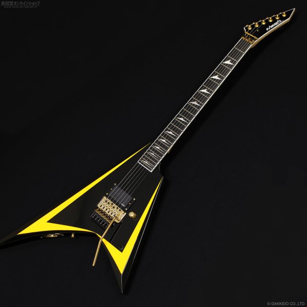 画像1: Edwards　E-ALEXI ARROWHEAD BK/YL [Black with Yellow Stripe] (1)