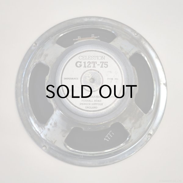 画像1: Celestion　1989 G12T-75 T3760 12インチ 16Ω 75W スピーカーユニット [ジャンク品] (1)