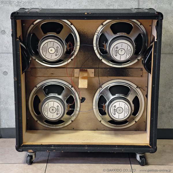 画像14: Marshall　1989 1960A 4x12” スピーカーキャビネット JCM800ロゴ [中古品] (14)