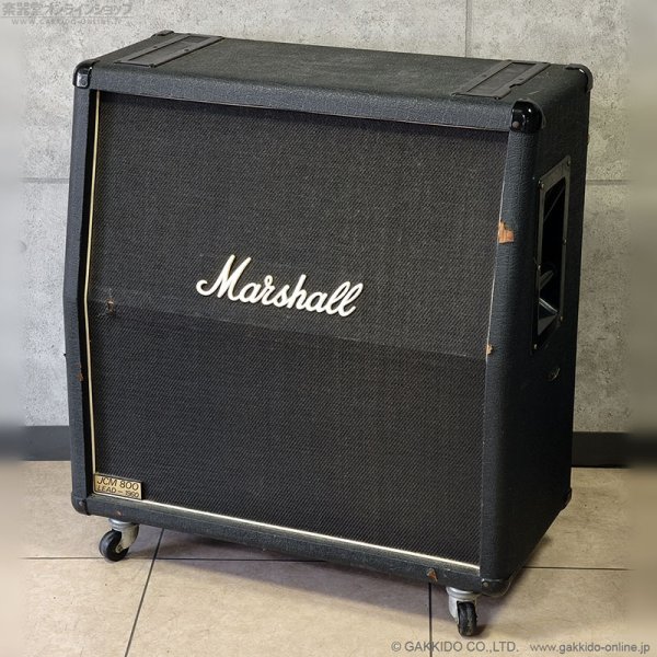 画像1: Marshall　1989 1960A 4x12” スピーカーキャビネット JCM800ロゴ [中古品] (1)