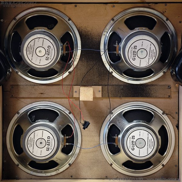 画像15: Marshall　1989 1960A 4x12” スピーカーキャビネット JCM800ロゴ [中古品] (15)