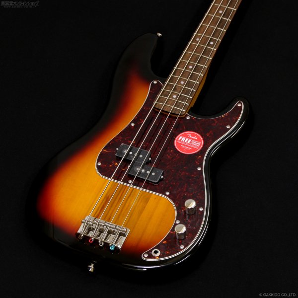 画像2: Squier　Classic Vibe '60s Precision Bass [3-Tone Sunburst] (2)