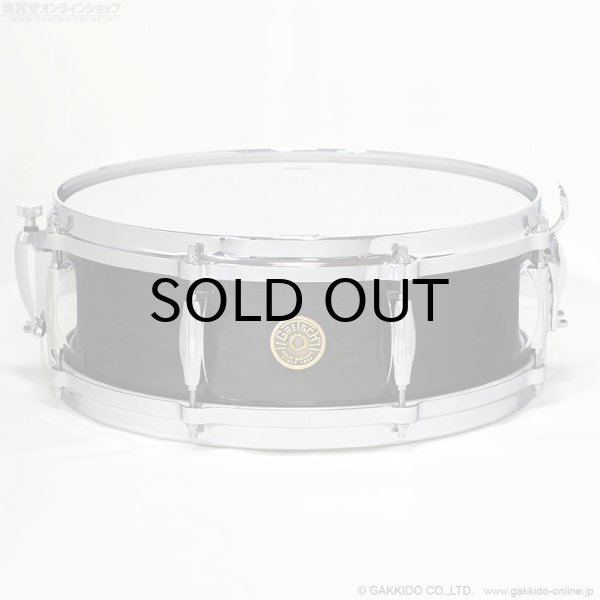 画像1: Gretsch　GRGL0514S8CLXT-EB 14”x5” Ridgeland Snare Drum [Ebony Gloss] [アウトレット特価品] [デジマート連動セール特価] (1)