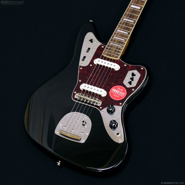 画像2: Squier　Classic Vibe 70s Jaguar [Black] (2)