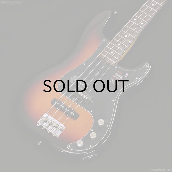 画像2: Fender　American Performer Precision Bass [3-Color Sunburst] (2)