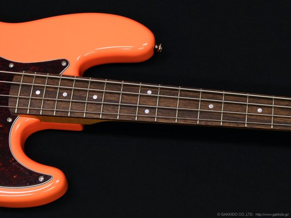 画像4: Squier　Classic Vibe '60s Jazz Bass [Tahitian Coral] (4)