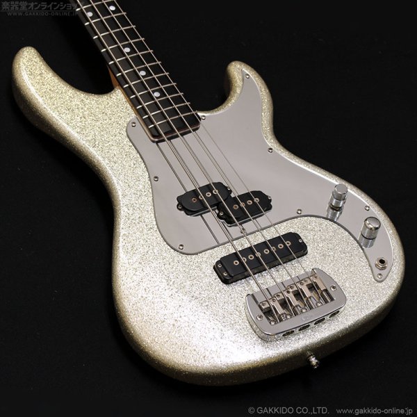 画像4: G&L　1996 Tribute Custom SB-2 [Silver Flake] [中古品] (4)