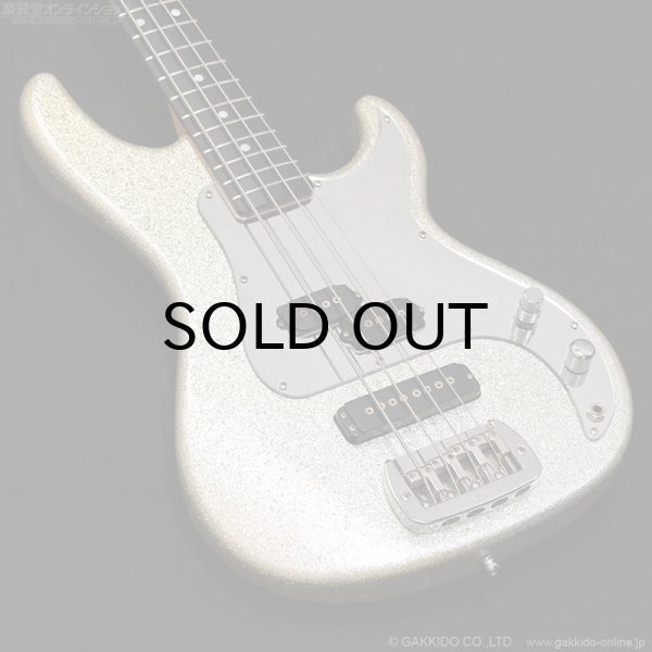 画像4: G&L　1996 Tribute Custom SB-2 [Silver Flake] [中古品] (4)