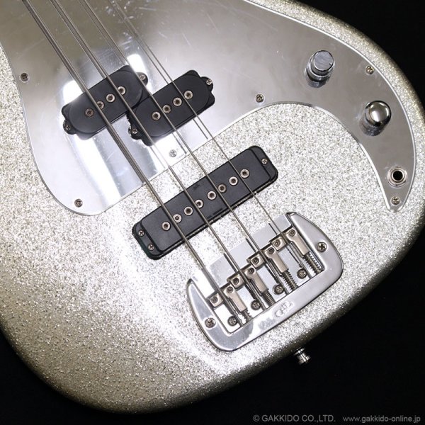 画像6: G&L　1996 Tribute Custom SB-2 [Silver Flake] [中古品] (6)