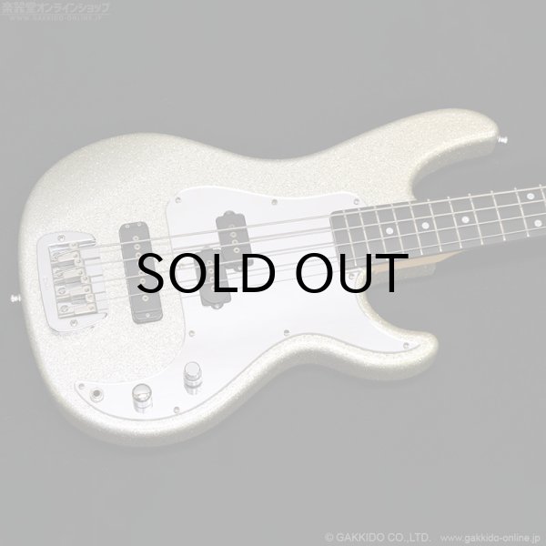 画像2: G&L　1996 Tribute Custom SB-2 [Silver Flake] [中古品] (2)