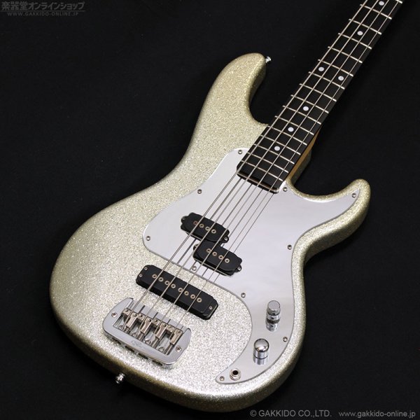 画像3: G&L　1996 Tribute Custom SB-2 [Silver Flake] [中古品] (3)