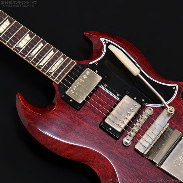 画像6: Gibson Custom Shop　1964 SG Standard Reissue w/Maestro Vibrola VOS [Cherry Red] (6)