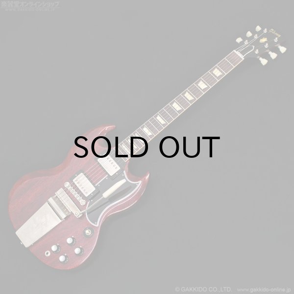 画像1: Gibson Custom Shop　1964 SG Standard Reissue w/Maestro Vibrola VOS [Cherry Red] (1)