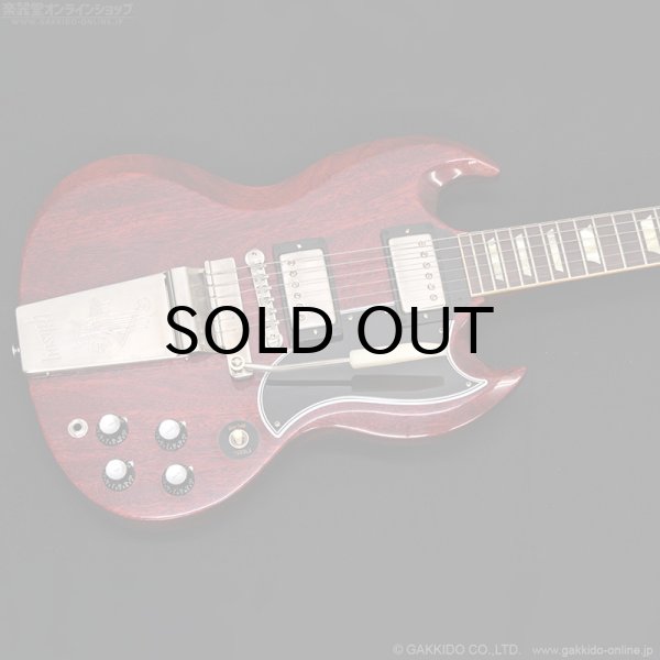 画像2: Gibson Custom Shop　1964 SG Standard Reissue w/Maestro Vibrola VOS [Cherry Red] (2)