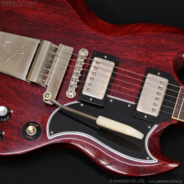 画像7: Gibson Custom Shop　1964 SG Standard Reissue w/Maestro Vibrola VOS [Cherry Red] (7)