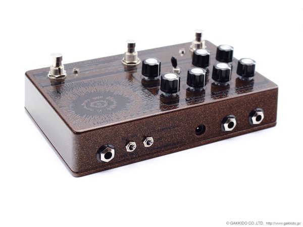 画像5: Beautiful Noise Effects　WHEN THE SUN EXPLODES リバーブ・ディストーション [Burnt Umber Metallic Brown] 直輸入品 (5)