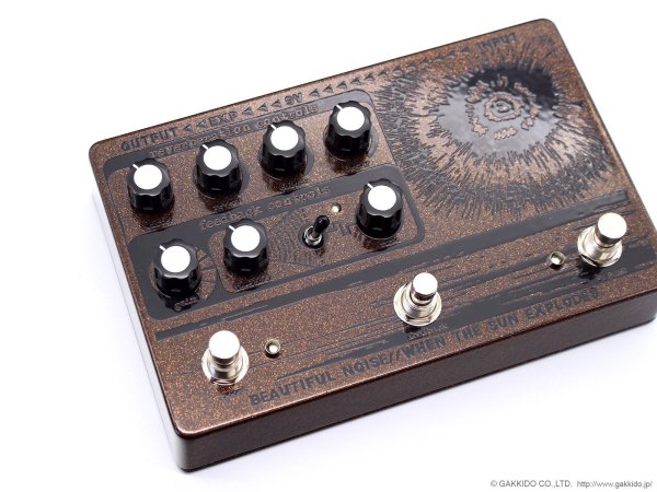 画像6: Beautiful Noise Effects　WHEN THE SUN EXPLODES リバーブ・ディストーション [Burnt Umber Metallic Brown] 直輸入品 (6)