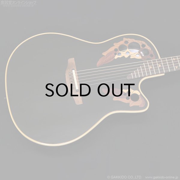 画像2: Ovation　1988 1868-5 Elite Super Shallow Cutaway [Black] [中古品] (2)