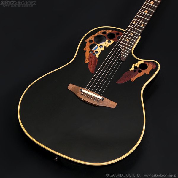 画像3: Ovation　1988 1868-5 Elite Super Shallow Cutaway [Black] [中古品] (3)