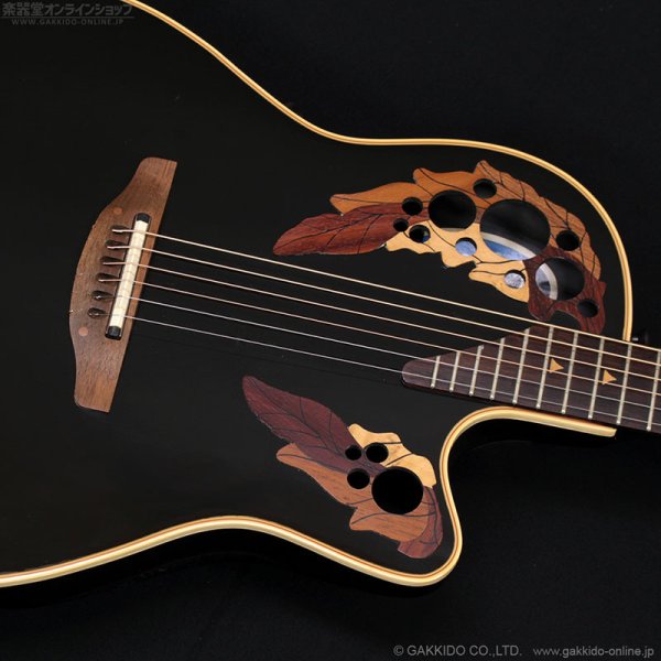 画像6: Ovation　1988 1868-5 Elite Super Shallow Cutaway [Black] [中古品] (6)